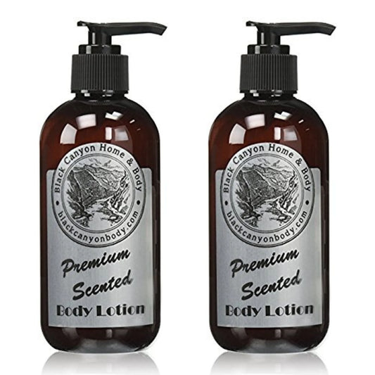 Black Canyon Midnight Therapy Scented Luxury Body Lotion With Lanolin and Jojoba Oil, 16 Oz (2 Pack)